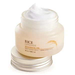 the face shop rice & ceramide moisturizing cream 50ml
