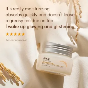 the face shop rice & ceramide moisturizing cream 50ml